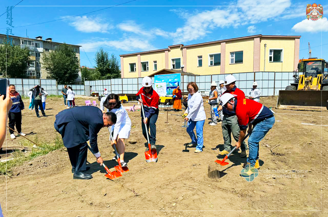 Нийслэлийн хүүхдийн сэргээн засах “Эрүүл үрс” төвийн барилгын ажил эхэллээ