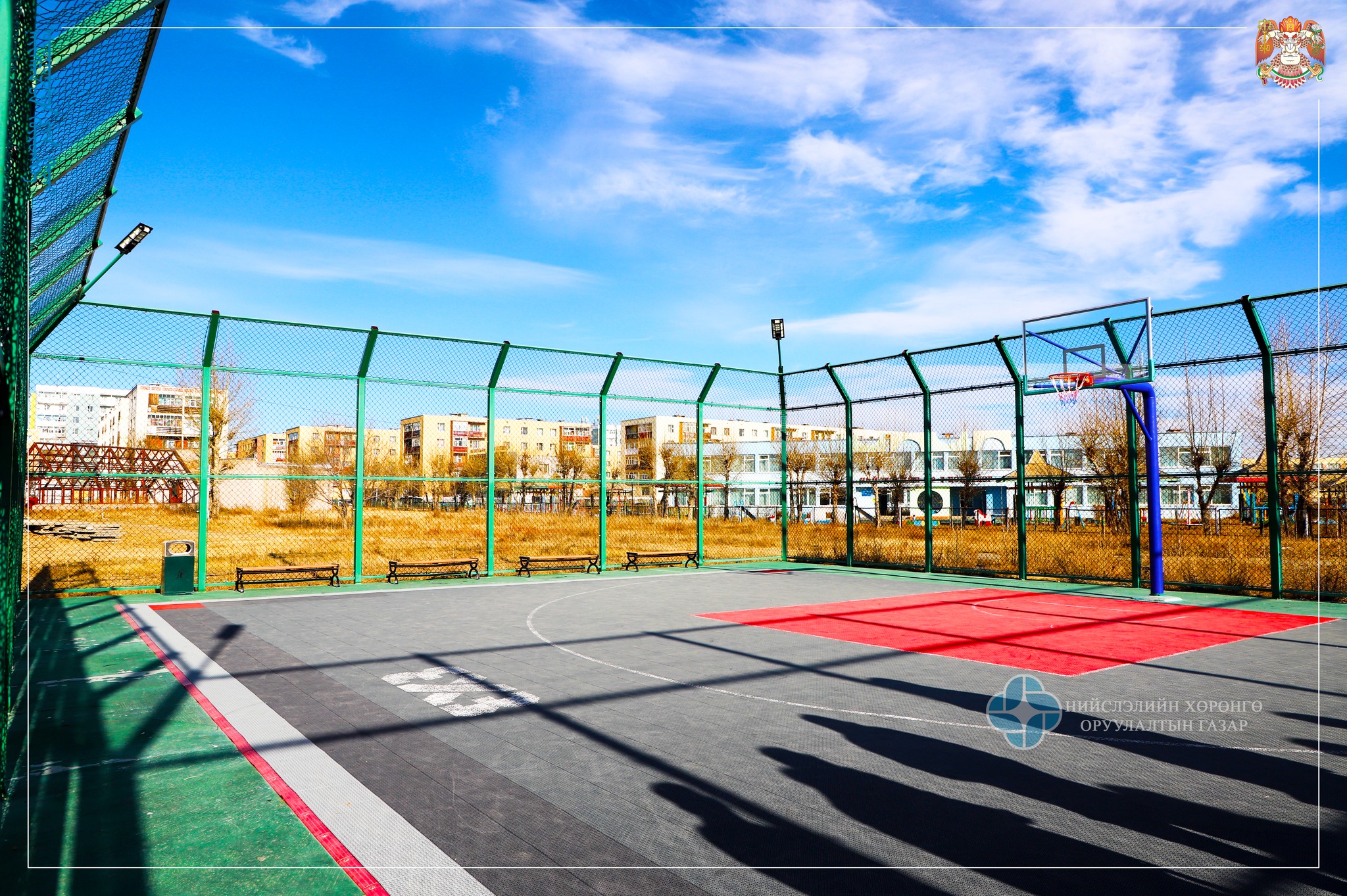 9 International Standard 3×3 Basketball Courts Built