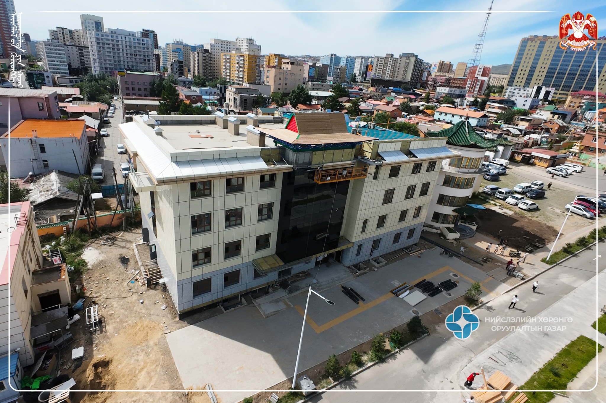 Баянгол дүүргийн 16 дугаар хороонд 320 хүүхдийн суудалтай сургуулийн барилга угсралтын ажил үргэлжилж байна