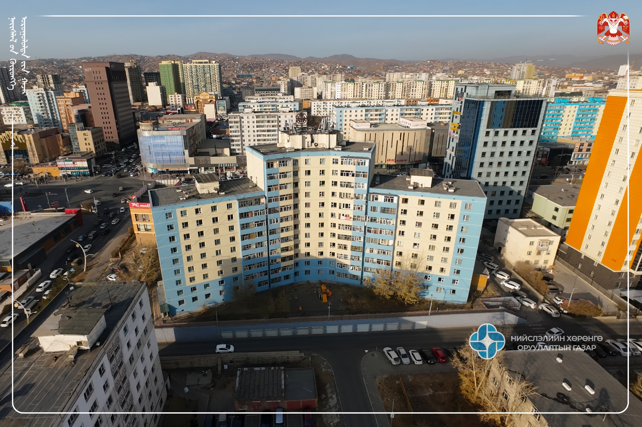 НИЙТИЙН ЗОРИУЛАЛТТАЙ ОРОН СУУЦНЫ ФАСАД ЗАСВАРЫН АЖИЛ ДУУСЛАА