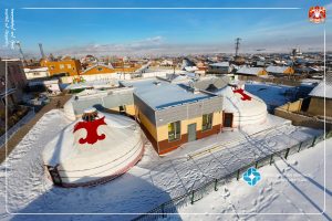 НАЛАЙХ ДҮҮРЭГТ МОНГОЛ ӨВ УЛАМЖЛАЛ, ЁС ЗАНШЛЫН ӨРГӨӨ 100 ОРТОЙ ЦЭЦЭРЛЭГИЙН БАРИЛГА УГСРАЛТЫН АЖИЛ ДУУСЛАА